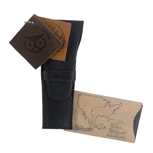 Funda de cuero para maquinilla de afeitar accesorios de afeitado de piel 7