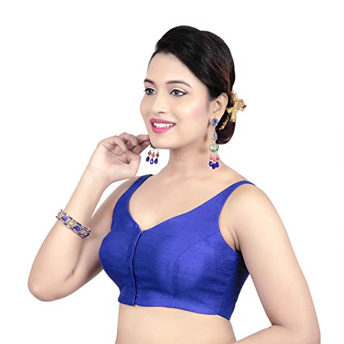 Image of Biyu Being With You Women's Art Silk Saree Blouse
