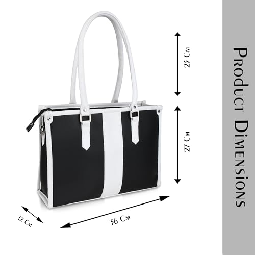 Image of ProArch Leather Core Strip Purse for Women Shoulder Bag for Women and Girls | Anti-Theft Pocket Slick Flap | Backpack Handbag