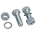 AB Tools Pair Tow Bar/Tow Ball Bolts 45mm Long with Nuts & Washers HIGH TENSILE