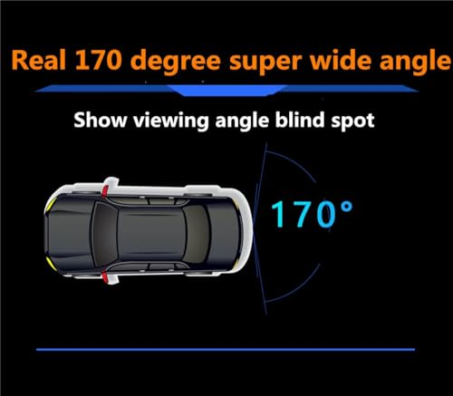 Image of Audio Wheels Car AHD Moving Path Guide Line with 170Perfect View Angle Design Waterproof Parking Reverse Moving Path Guide Camera only for Car Android Monitors.