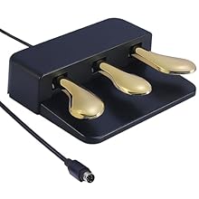 Made from user friendly and wear resistant ABS, this pedal delivers long lasting durability and a natural feel, enhancing your keyboard playing Ideal for musicians, students, and hobbyists who engages in long practice event, ensuring uninterrupted wi...