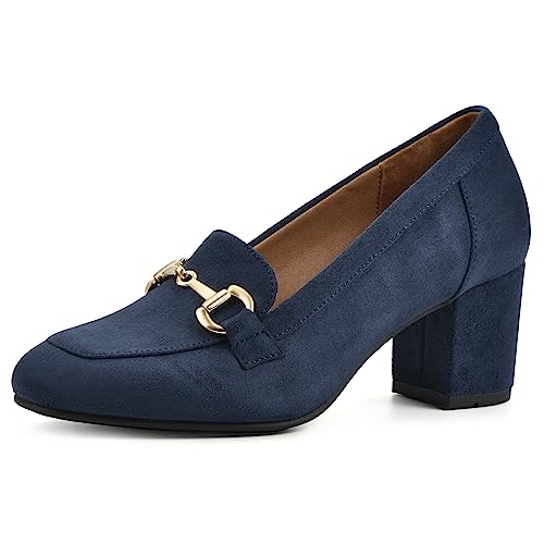 Image of WHITE MOUNTAIN Women's Shoes Freehold Block Heel Loafer
