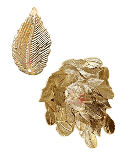 Image of Premium Golden Metal Charms Filigree Connectors for Craft and Jewellery Making Accessories DIY