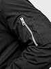 JACK & JONES Mens Rush Bomber Jacket Plus Size Black 3XL #4