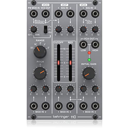 Behringer 110 VCO/VCF/VCA Legendary Analog VCO/VCF/VCA Module for Eurorack