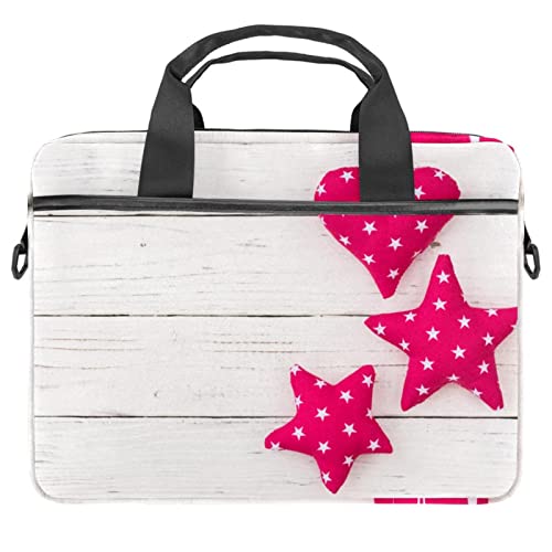 Sac ordinateur portable 13 à 14.5 pouces à motif cœur romantique multicolore