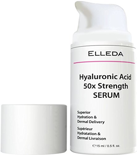 Elleda 50x Strength Hyaluronic Acid Serum For Skin – 15 ml
