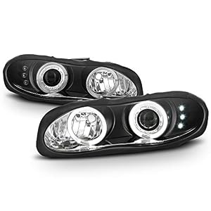 ACANII 1998-2002 Chevy Camaro LED Halo Projector Headlights