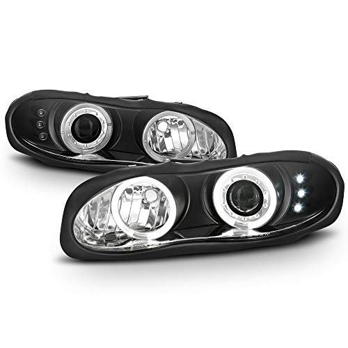 ACANII 1998-2002 Chevy Camaro LED Halo Projector Headlights