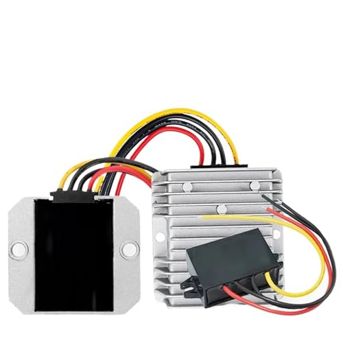 1 convertidor regulador de voltaje de 72 V, 60 V, 48 V, 36 V, 24 V a 12 V, 20 A, 15 A, 10 A, 5 A, 20 V-90 V, fuente de alimentación para coche (15 A, 72 V (20 V-90 V) _ 12 V