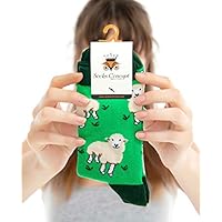 socks concept Baa Baa Sheep | Womens Funky Socks Boys Fun Socks Girls | Size 4-7