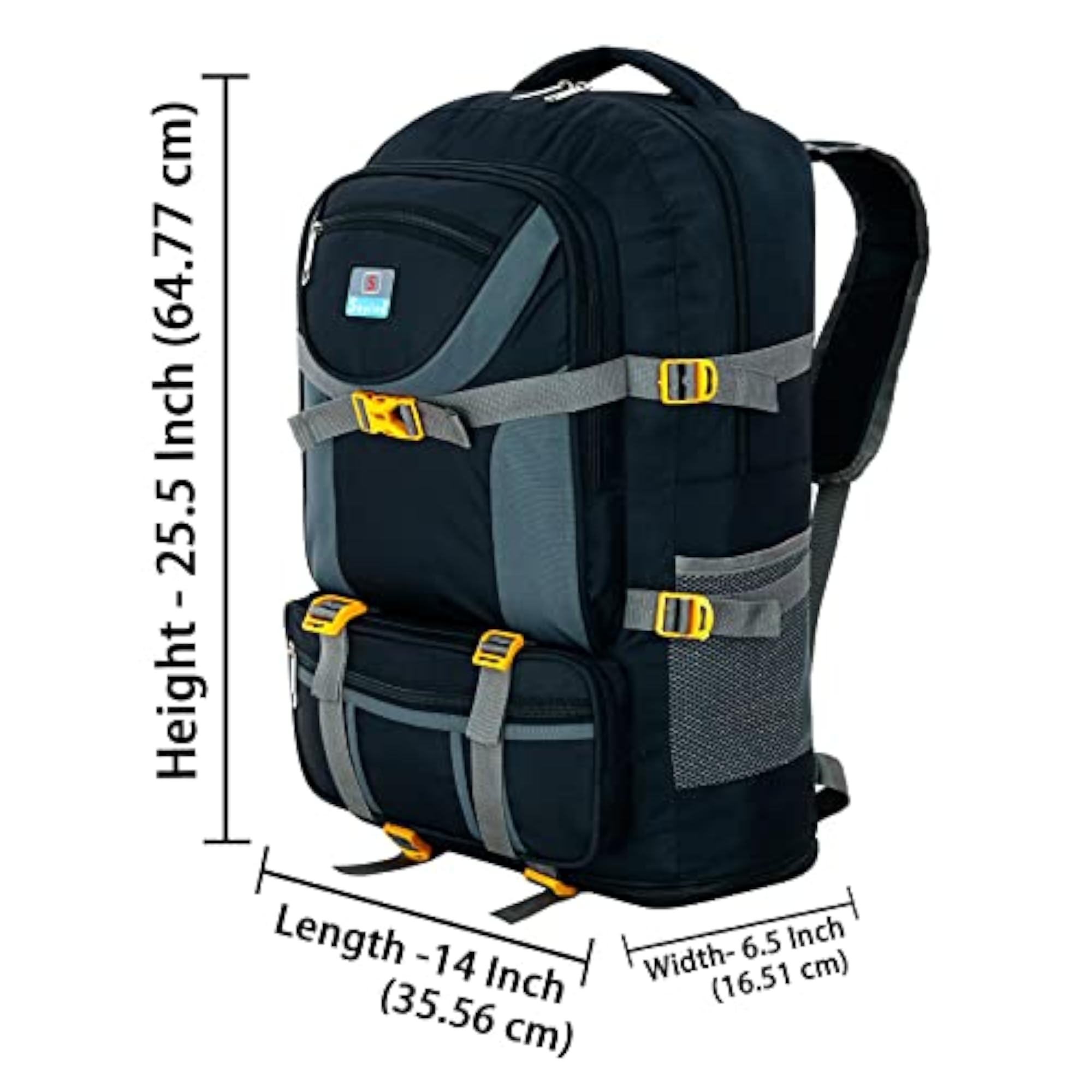 Waterproof Trekking Hiking Travel Bag Pack for Men and Women