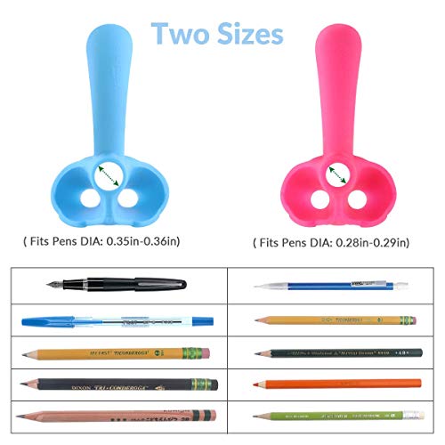 Pencil Grips, Firesara Original Pencil Gripper Puppy Design Posture Correction For Kids Preschoolers Children Adults Special Needs Handwriting Aid For Lefties Or Righties (3Pcs) #TOP2