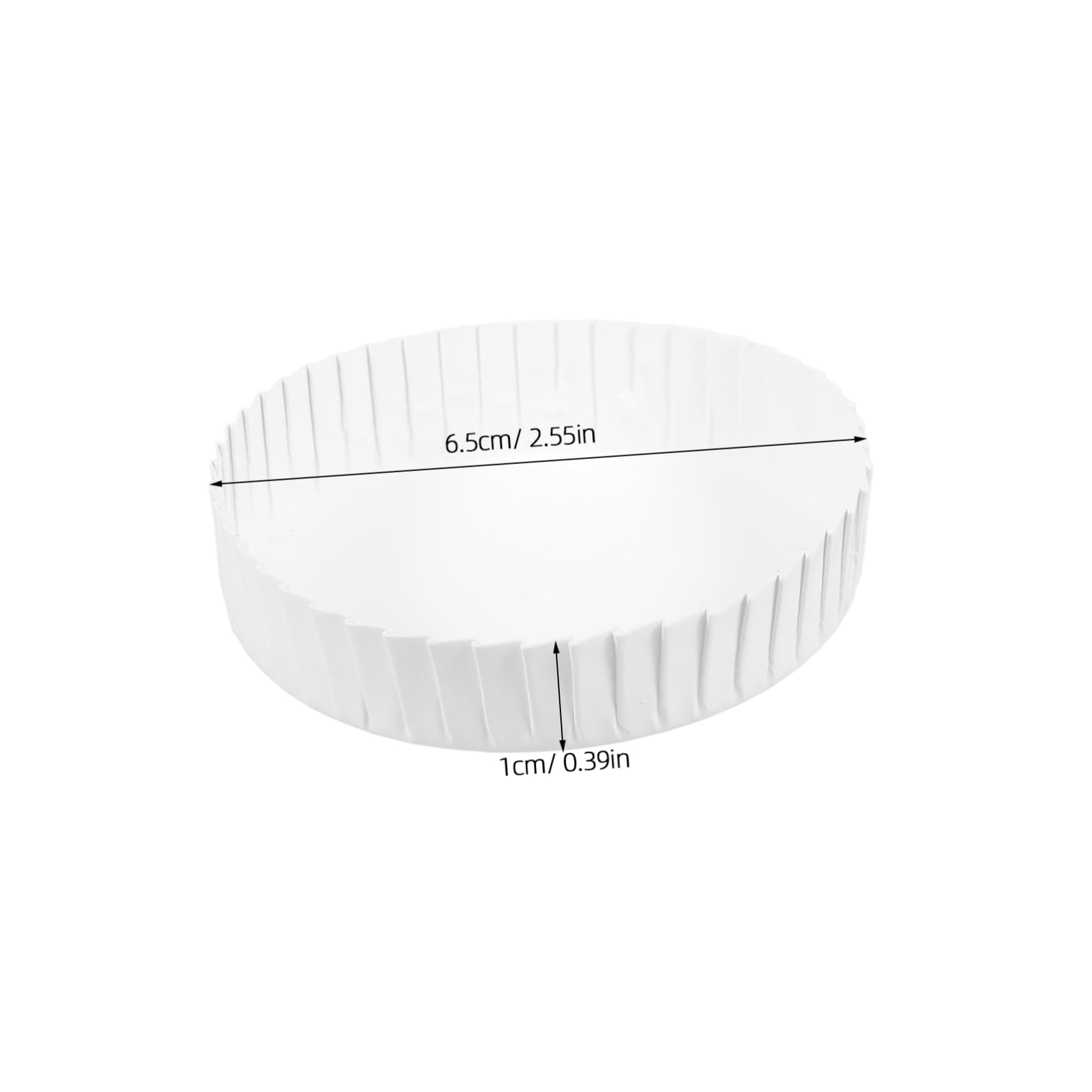 KICHOUSE 50pcs Paper Cup Lids Cup Covers for Parties Hotels Wedding Ktv Recycled Disposable Drinking Lid