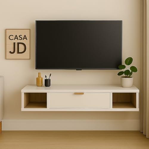 Rack Para Tv Suspenso Home Bancada Versatta Flutuante Sala Quarto...