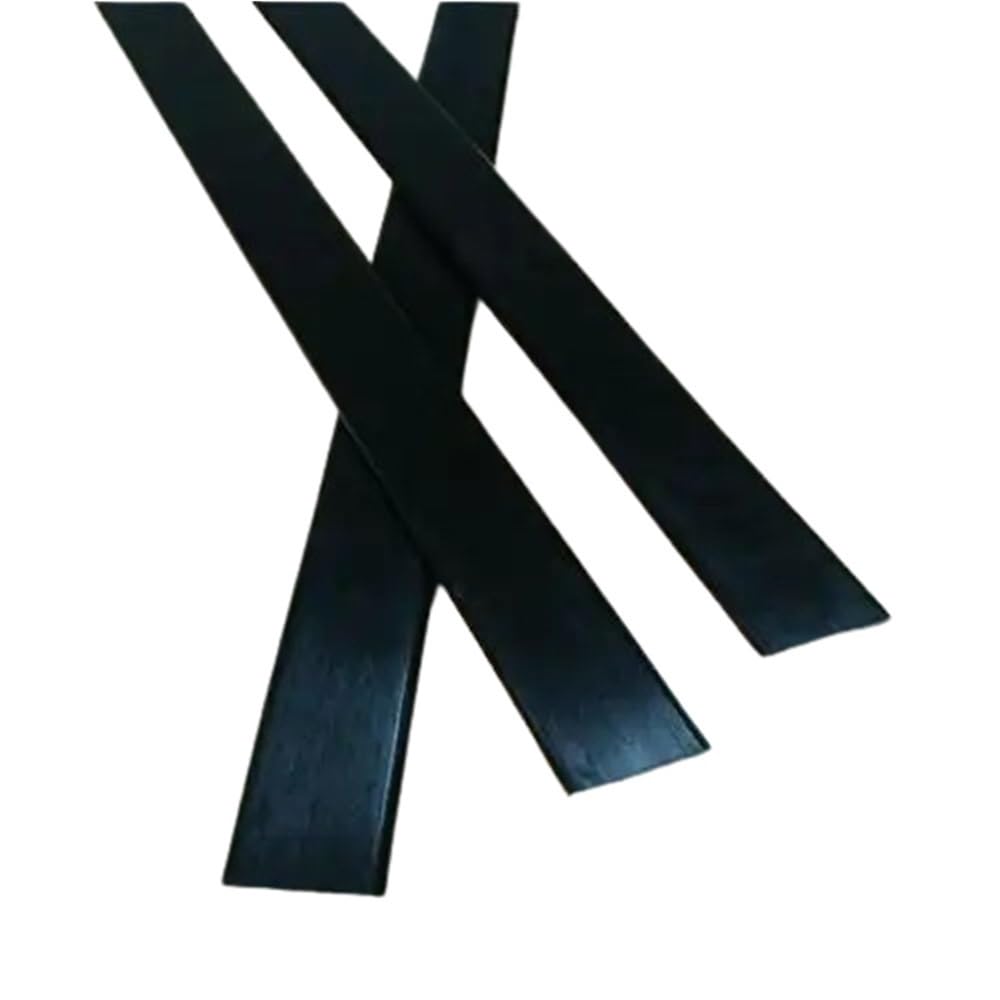 4 barre di supporto in fibra di vetro flessibili leggere nere da 500 mm, barre di supporto quadrate piatte da 12/20/30 mm di larghezza(3x30x500mm)