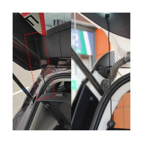 Cordon tablette arrière de coffre pour remplacer attache Chevrolet Tracker usée - 4