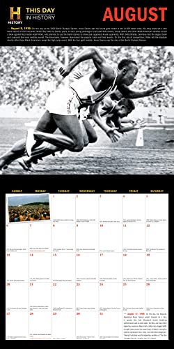 2023 History Channel This Day In History Wall Calendar: 365 Remarkable People, Extraordinary Events And Fascinating Facts (Hanging Monthly Photography Calendar & Gift) (Moments In History™ Calendars) #TOP4