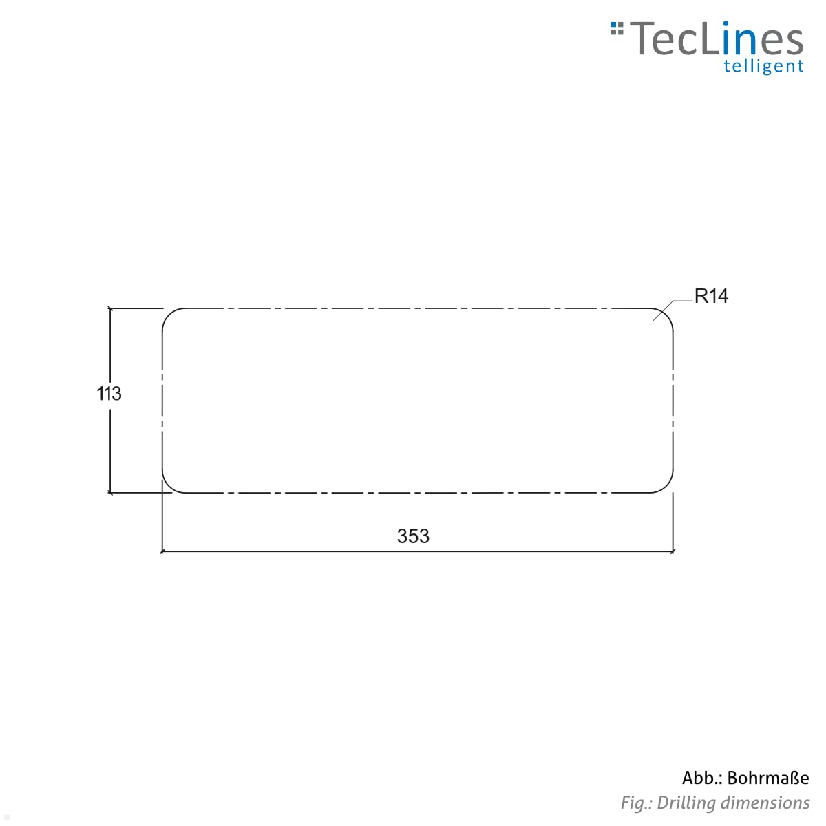 TKD015 Kabeldurchführung 120x360 mm mit Soft Close (schwarz), Kabeldose, Bürstendichtung, für mehrere Kabel