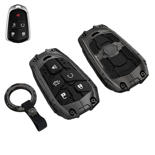 Funda para llavero Cadillac Escalade XT5 CT6 de 5 botones resistente