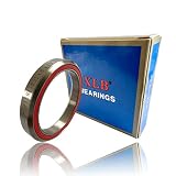XLB P16H8 Bicycle Bearings, Steel Ring Bike Headset Bearings, 52mm Sealed Bearings Single Repair Acc
