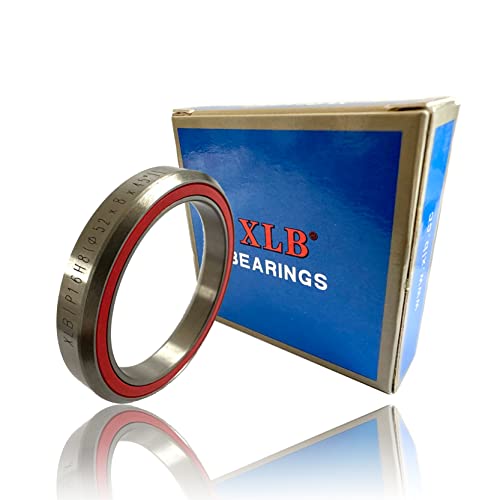 Xlb P16H8 Bicycle Bearings, Steel Ring Bike Headset Bearings, 52Mm Sealed Bearings Single Repair Accessory For Mountain Road Bike #TOP6