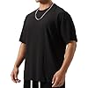 Magiftbox Men's Athletic Ribbed Tee - Oversized Gy... #1