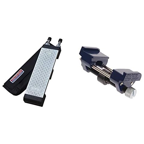 Faithfull Tools Diamond Sharpening Stone with Stand Cover