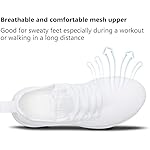 WYGRQBN Women's Walking Shoes Lightweight Tennis Fashion Sneakers Sports Workout Gym Shoes for Running - Image 4