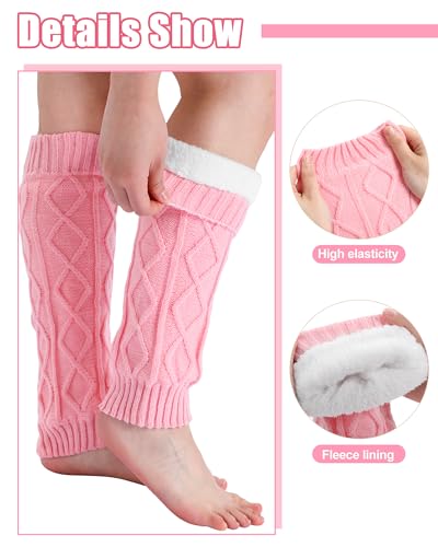 Image of Shihanee Fleece Leg Warmers Women