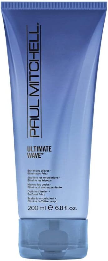 Ultimate Wave Lightweight Hair Gel, Enhances Waves, Eliminates Frizz, For Curly Hair, 6.8 fl. oz.
