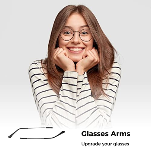 Arreglar patillas de gafas rotas con repuestos metálicos 5