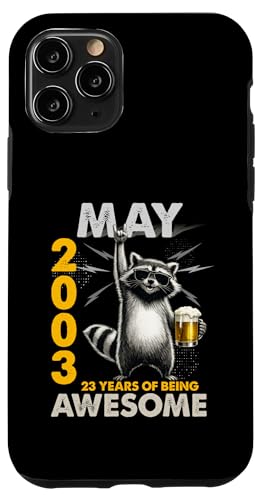 23rd Birthday Raccoon Beer May 1996 Vintage 23 Years Old �X�}�z�P�[�X iPhone 11 Pro �p