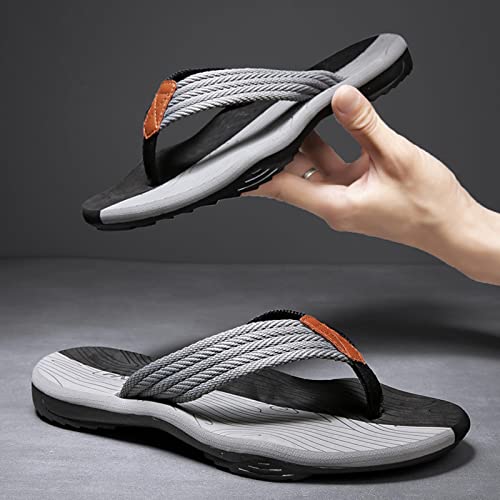 Sandalias flip-flops de hombre para verano con suela espesada casual 3