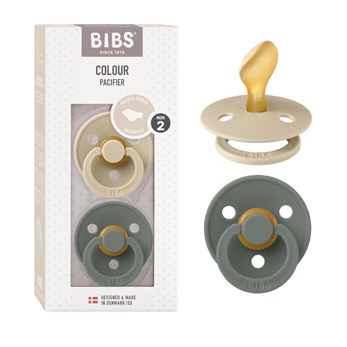 Imagen de Chupete BIBS Colour Anatomical, paquete de 2