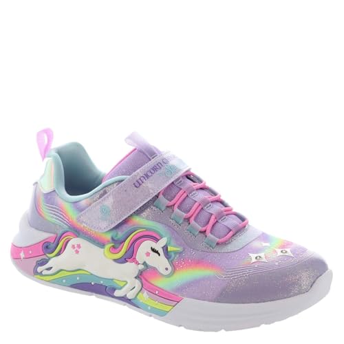 Skechers Fille Unicorn Chaser Flat-Sheets, Lavande, 23 EU