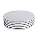 Miss Bakery's House® Cake Drum - 12 mm - Ø 30 cm - Silber - 5 Stück - Tortenunterlage