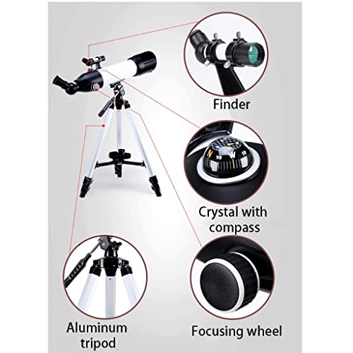 Telescopio Astronómico 80mm con Trípode para Principiantes miniatura 4