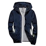 NUSGEAR Abrigo Hombre Invierno Chaqueta Casual Capa de los Hombres Top Moda Mens Slim Diseñado Chaqueta Reflexivo Cardigan Caliente Sudadera Outwear Informal Outwear Sudadera con Capucha vpass