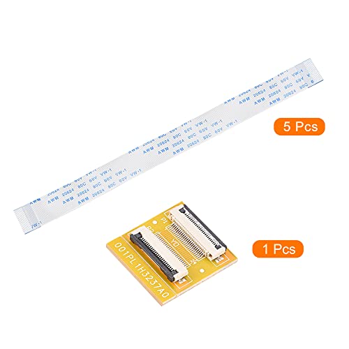 Conector de extensión PCB FFC FPC 24 pines MECCANIXITY 5 unidades miniatura 3