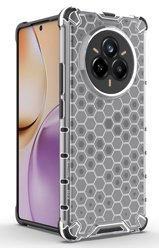 Image of Glasgow Back Case Cover Compatible with [ Realme 14 Pro 5G ] (Stylish Design) - Transparent
