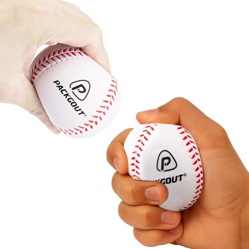 Image of PACKGOUT Soft Foam Baseballs for Kids & Teenagers - Practice & Replacement Balls