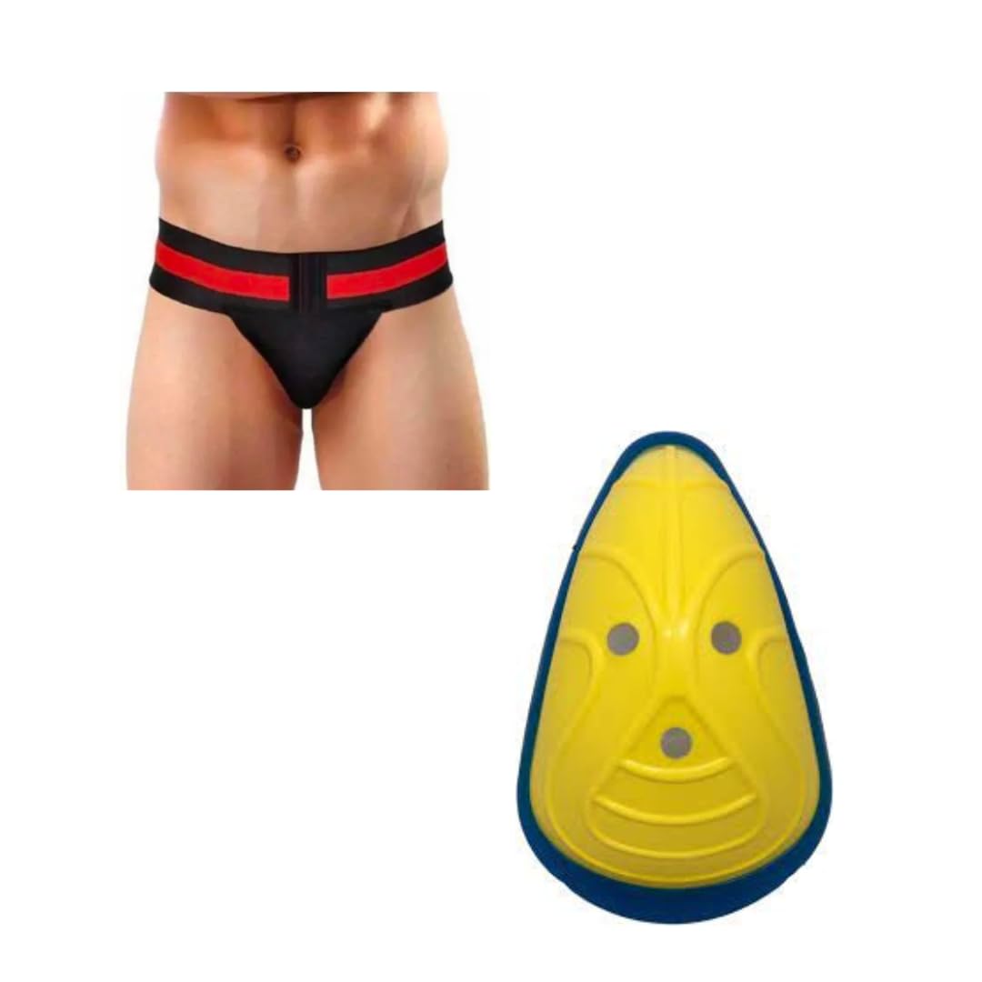 GenericCombo of Men's Supporter and L-Guard (Youth) for Cricket, Running and Other Sport, L-Guard and Men's Supporter for Sports and Training