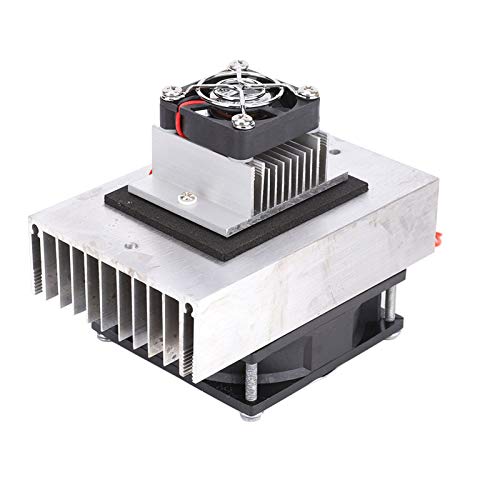 Mini Air Conditioner, DC 12V Thermoelectric Peltier Cooler Refrigeration Cooling System Kit Semiconductor Fridge Heat Sink Conduction Module