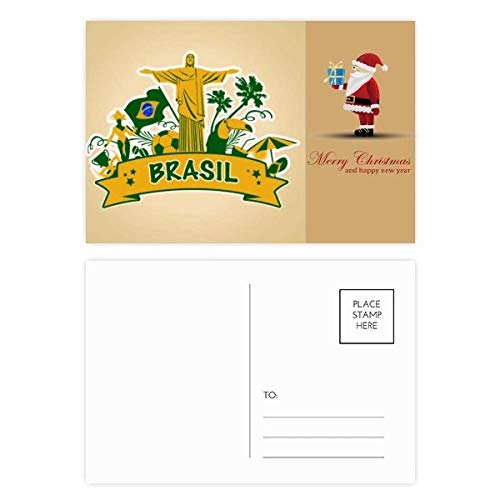 Cartes postales perroquet Brésil football lot de 20 pour collectionneurs