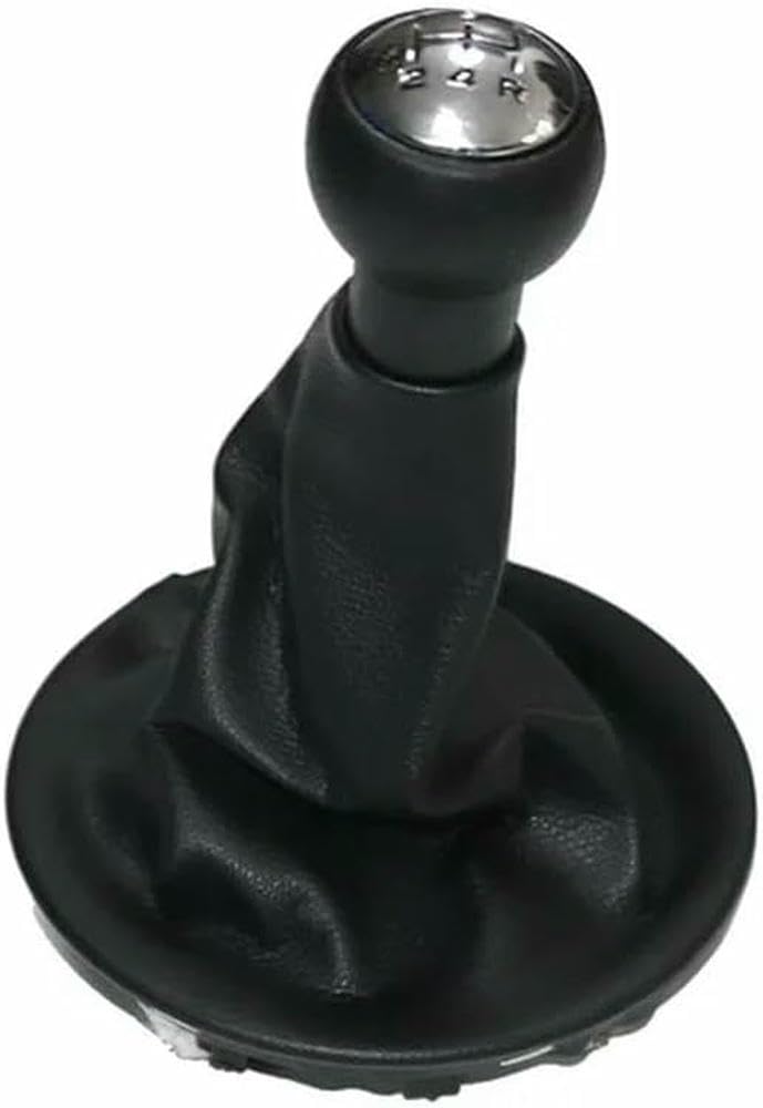 GZNBB Car Manual Gear Shift Knob Boot Cover Gaiter Lever Shifter Handle Stick, for Citroen Berlingo II 2008-2018