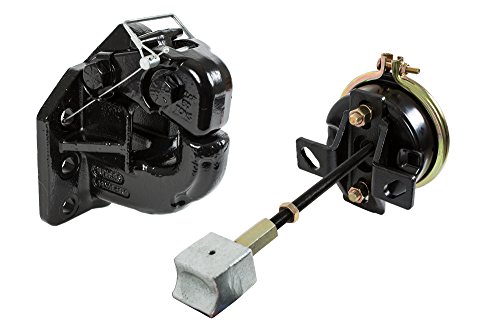 Image of Buyers Products PH50AC 50 Ton Capacity Air Compensated Pintle Hook, 6-Hole Mount With Air Chamber Plunger