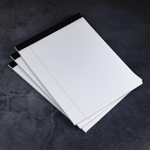 Bloc de notas de raya estrecha KitchenDine con 50 hojas blancas y formato de 6 unidades 3
