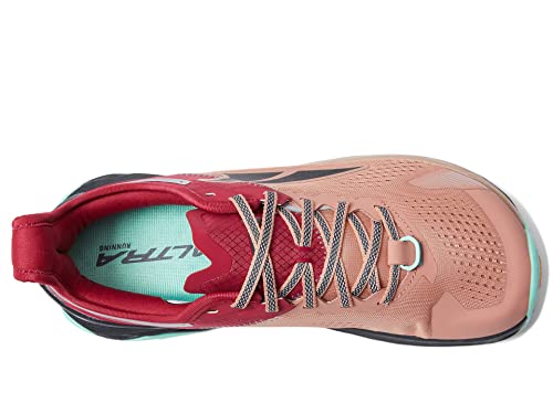 Altra Women's Al0A7R74 Olympus 5 Trail Running Shoe, Brown/Red - 9 M Us #TOP1
